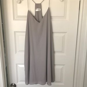 Lilac Chiffon Dress